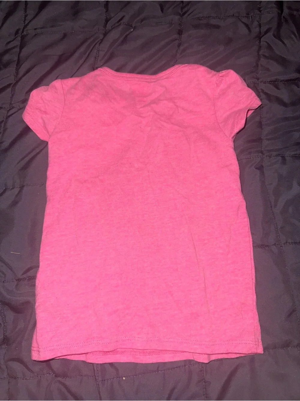 Old Navy Hot Pink Short-Sleeve Girls Tee